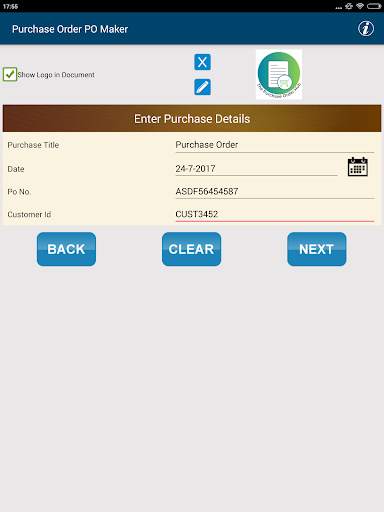 Invoice & Purchase Order Maker screenshot 10
