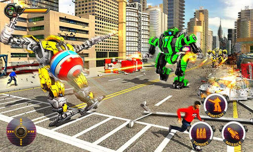 Robot Car Ball Transform Fight screenshot 3