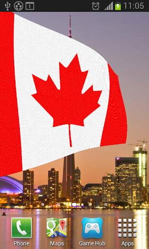 Canada Flag Live Wallpaper screenshot 3