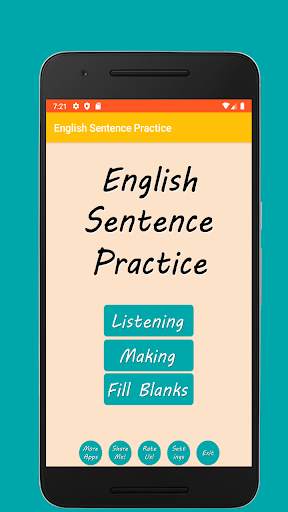 English Sentence Listen & Make скриншот 1