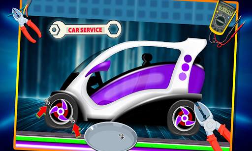 Electric Car Repairing - Auto Mechanic Workshop स्क्रीनशॉट 4