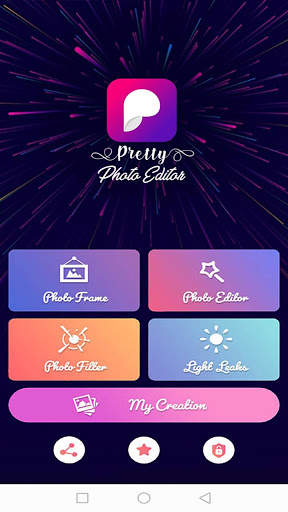 Pretty Photo Editor 1 تصوير الشاشة