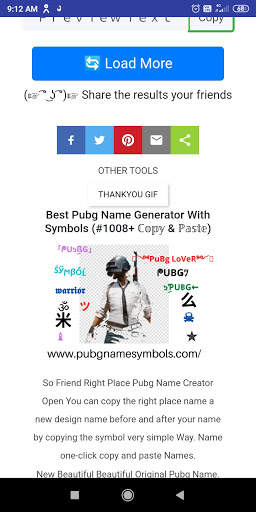 Pubg Name Generator screenshot 3