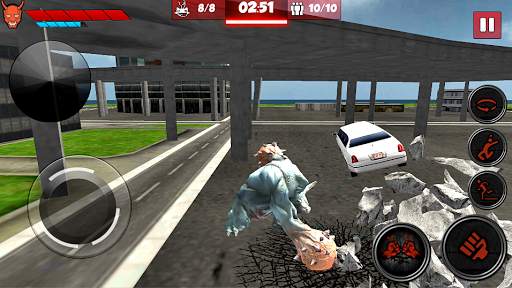 Angry Monster Rage - Monster Simulator 2020 screenshot 3