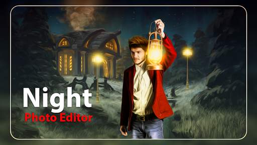 Night Photo Editor - Night Photo Frame screenshot 1