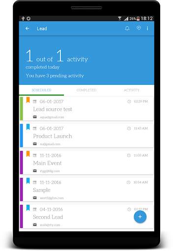 Salesfokuz - Mobile CRM screenshot 7
