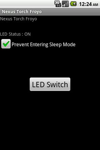 Androdi Torch/Flashlight Froyo screenshot 2