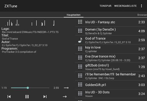 ZXTune - Chiptunes-Player screenshot 9