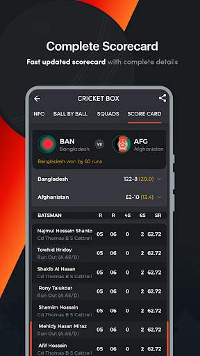 Cricket Box Fastest Live Line screenshot 7