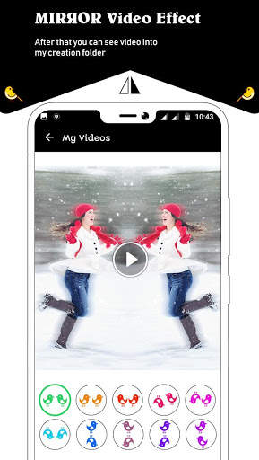 Video Mirror Effect Editor screenshot 5