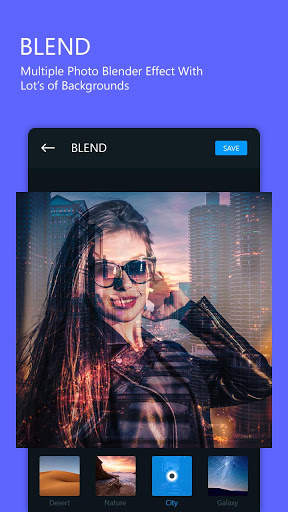 Blend Collage Photo Editor,Blender Mixer,Mirror screenshot 1