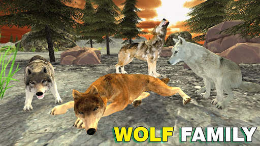 Wolf Family Simulator : RPG Wolf Attack screenshot 2