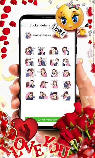 wasticker apps - love stickers for whatsapp 2021 screenshot 3