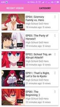 High School DxD Hero Video 1 تصوير الشاشة