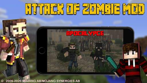 Zombie Apocalypse Mod   Zombies Attack Map screenshot 1