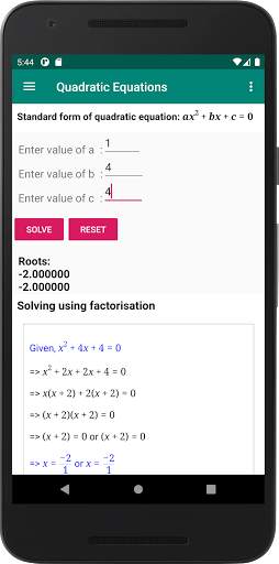 Math App screenshot 3