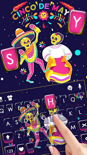Cinco de Mayo Keyboard Theme screenshot 2