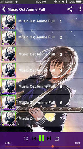 Music Ost Anime Full Offline J-pop Collection screenshot 4