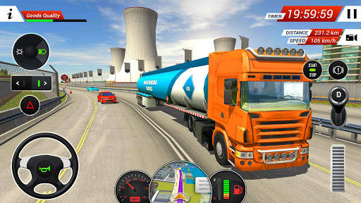 Oil Tanker Transporter Truck S screenshot 4