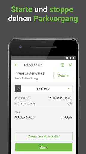 PayByPhone Parken - Parkschein per Handy screenshot 5