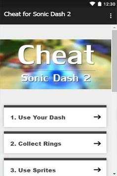Cheat for Sonic Dash 2 screenshot 2