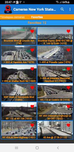 Cameras New York State and NYC screenshot 5