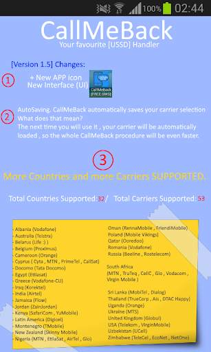 CallMeBack App (WorldWide) screenshot 3