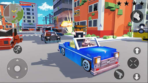 Gangster Crime 3D - Pixel Edition screenshot 2