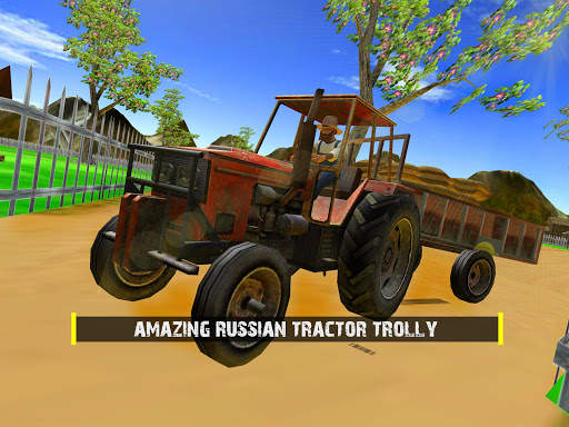 Big truck driving - Farm Tractor Cargo Drive Game screenshot 11