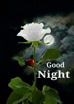 Good Night Flowers Images Gif screenshot 2