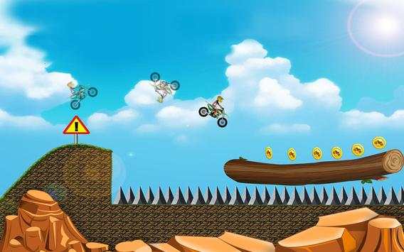 Off Road 3D Stunt Bike Race screenshot 2