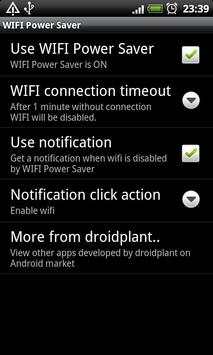 WIFI Power Saver screenshot 1