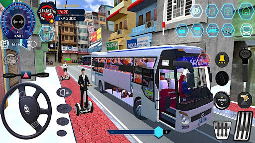 Minibus City Driving Simulator screenshot 5