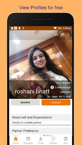 🔥Free Matrimony - Dating for jivansathi in bharat screenshot 3
