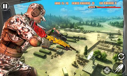 Helicopter Strike 3D - Air Gunship Battle Games screenshot 4