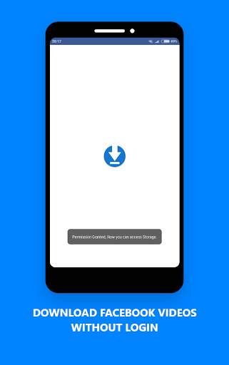 Video Downloader For Facebook With No Login screenshot 1