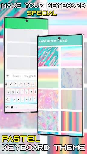Pastel Keyboard Theme-Pastel Keyboard backgound स्क्रीनशॉट 3