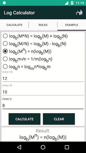 Log Calculator screenshot 6
