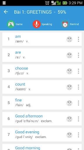 Learn English Vocabulary TFlat screenshot 7