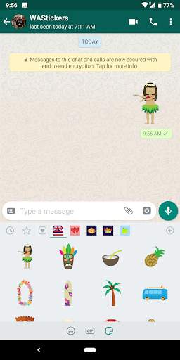 WAStickerApps - Hawaii stickers for WhatsApp screenshot 5
