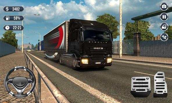 Heavy Truck Driver Transport Cargo 3D screenshot 1