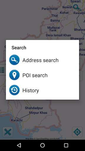 Map of Pakistan offline screenshot 2