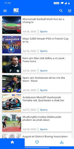 MZ News screenshot 2