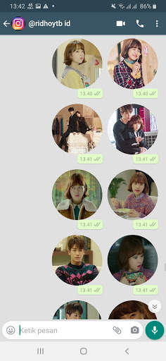 Stiker WA Strong Woman Do Bong Soon WAStickerApps screenshot 3