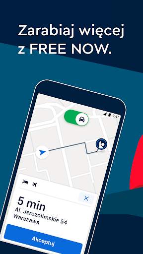 FREE NOW dla kierowców screenshot 1