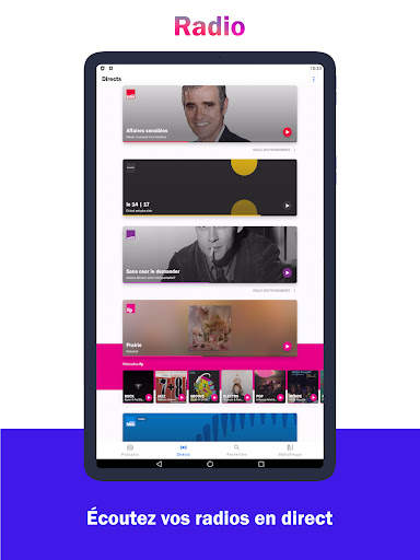 Radio France : radios, podcast screenshot 1