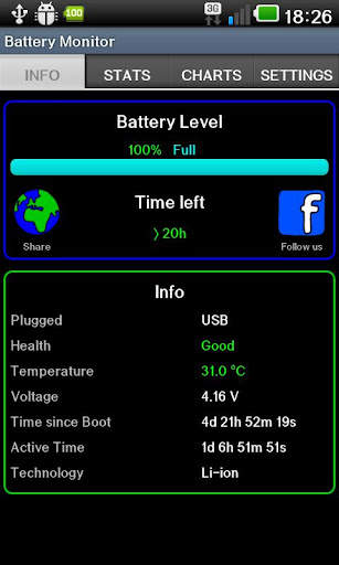 Battery Monitor Widget screenshot 3