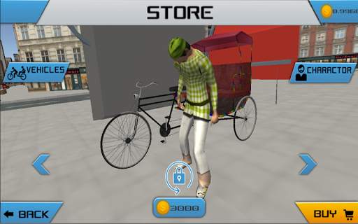 Becak Simulator Indonesia 3D screenshot 4