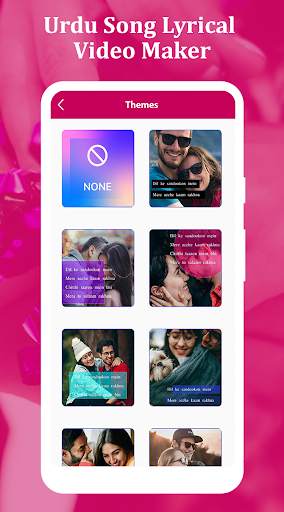 Urdu Photo lyrical video maker - Mbit Video Maker screenshot 6