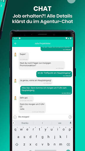 PopUpJob - Nebenjobs, Studentenjobs & Promojobs screenshot 4